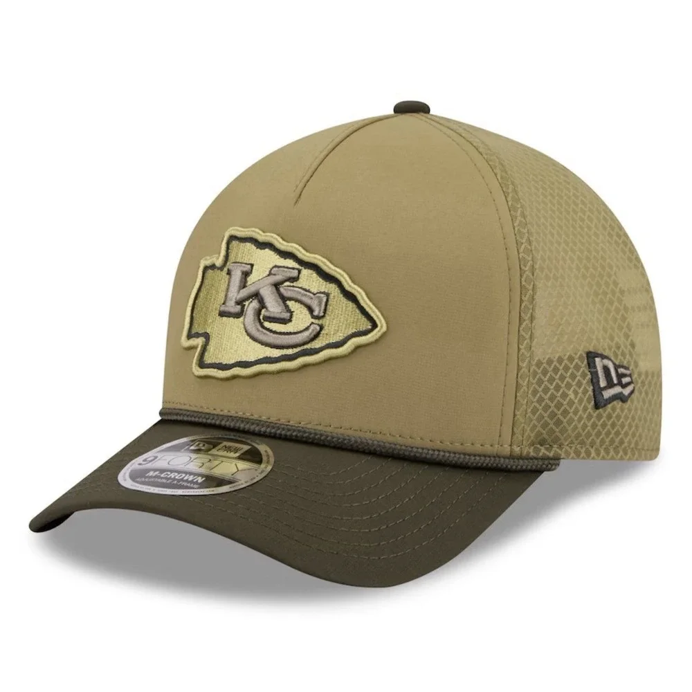 Kansas‎ City New Era Youth 2025 Salute to Service 9FORTY A-Frame Adjustable Hat